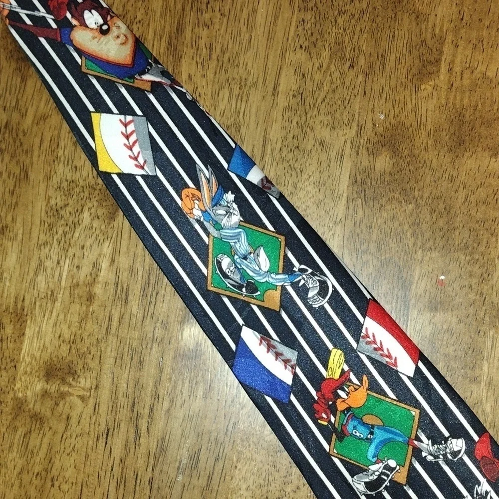 Vintage Baseball Looney Tunes Tie